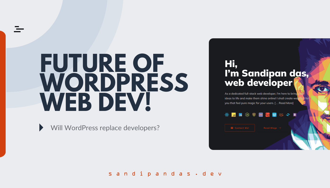 Will WordPress replace developers? — cover image