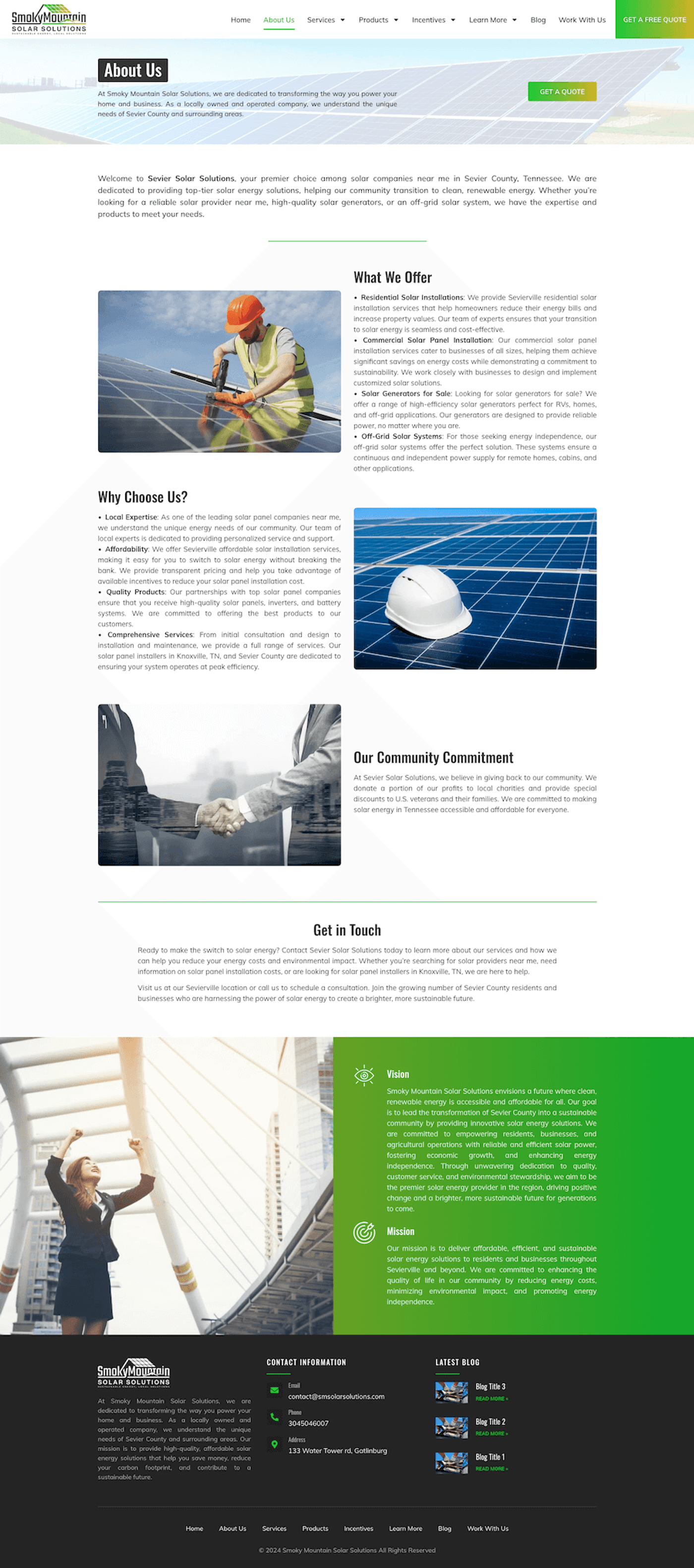 Smoky Mountain Solar Solutions — page 7