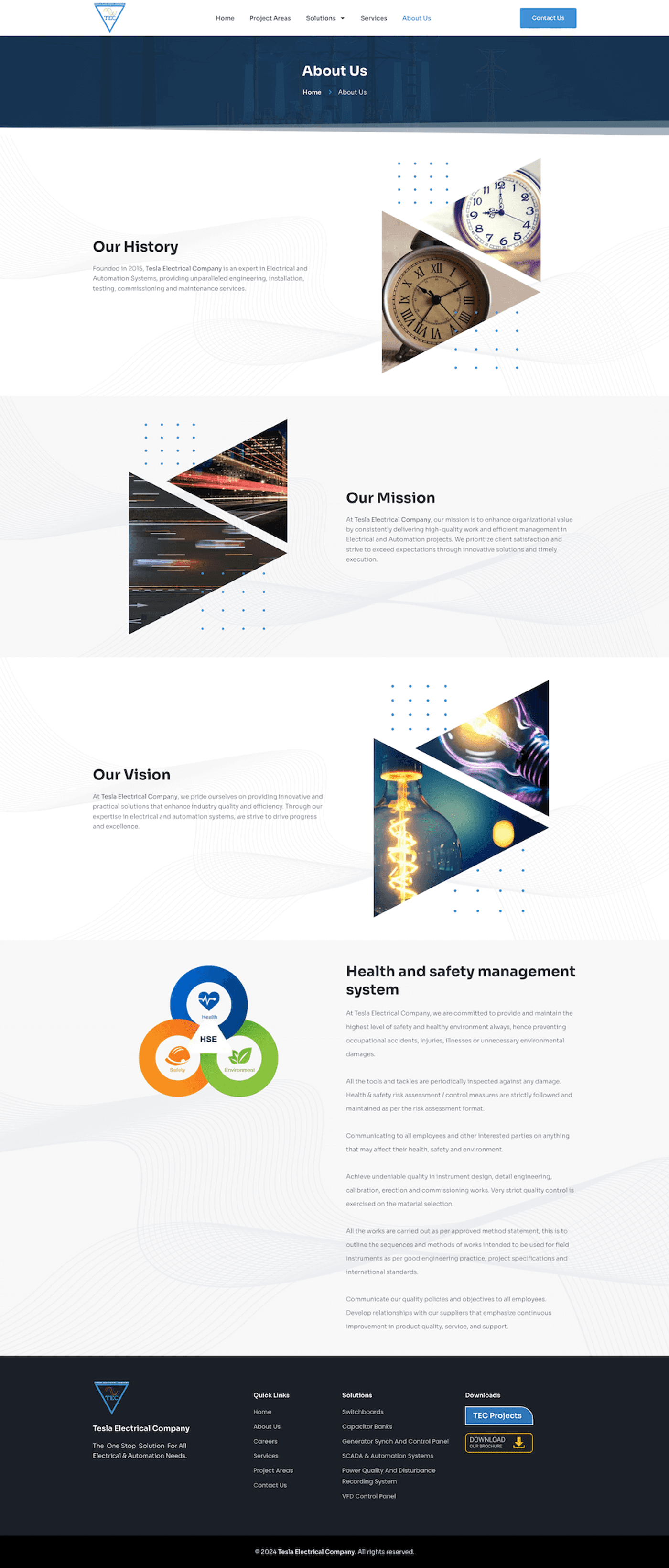 Tesla Electrical Company — page 2
