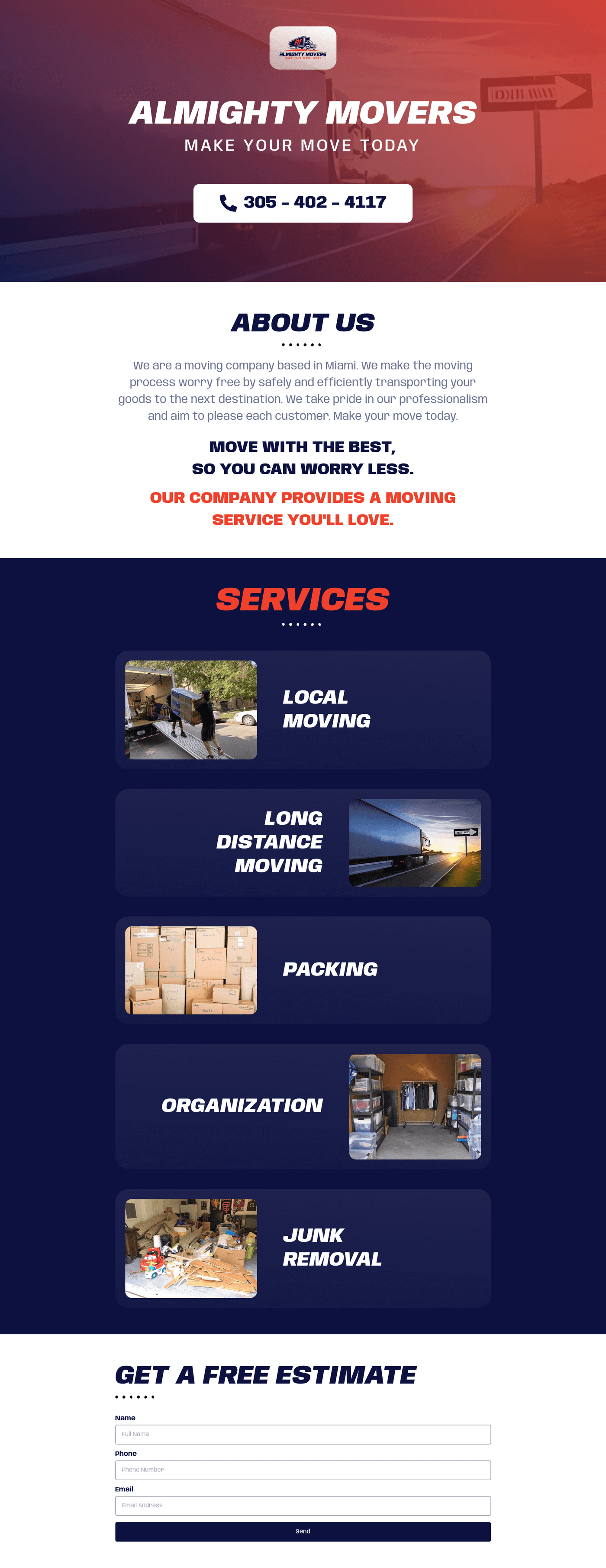 Almighty Movers 305 — full page