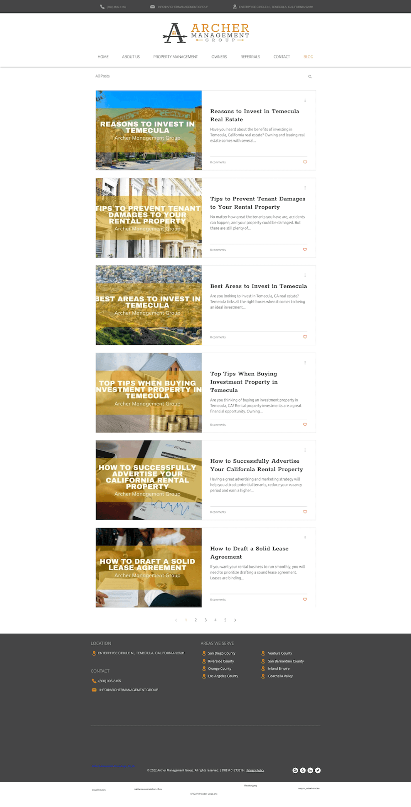 Arch Management Group — page 3