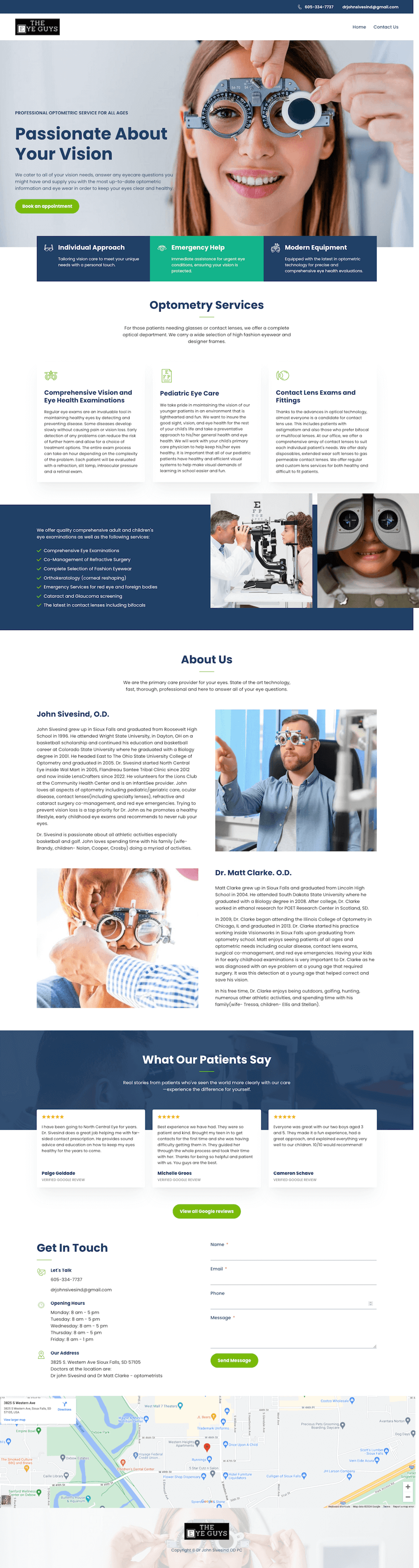 The Eye Guys — full page