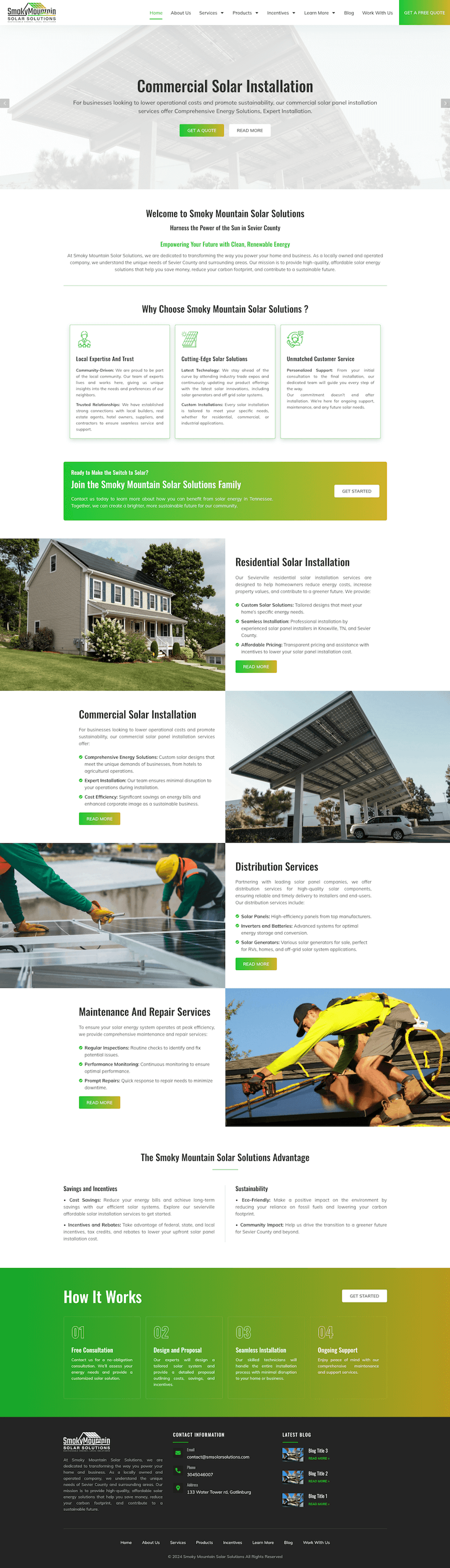 Smoky Mountain Solar Solutions — page 2