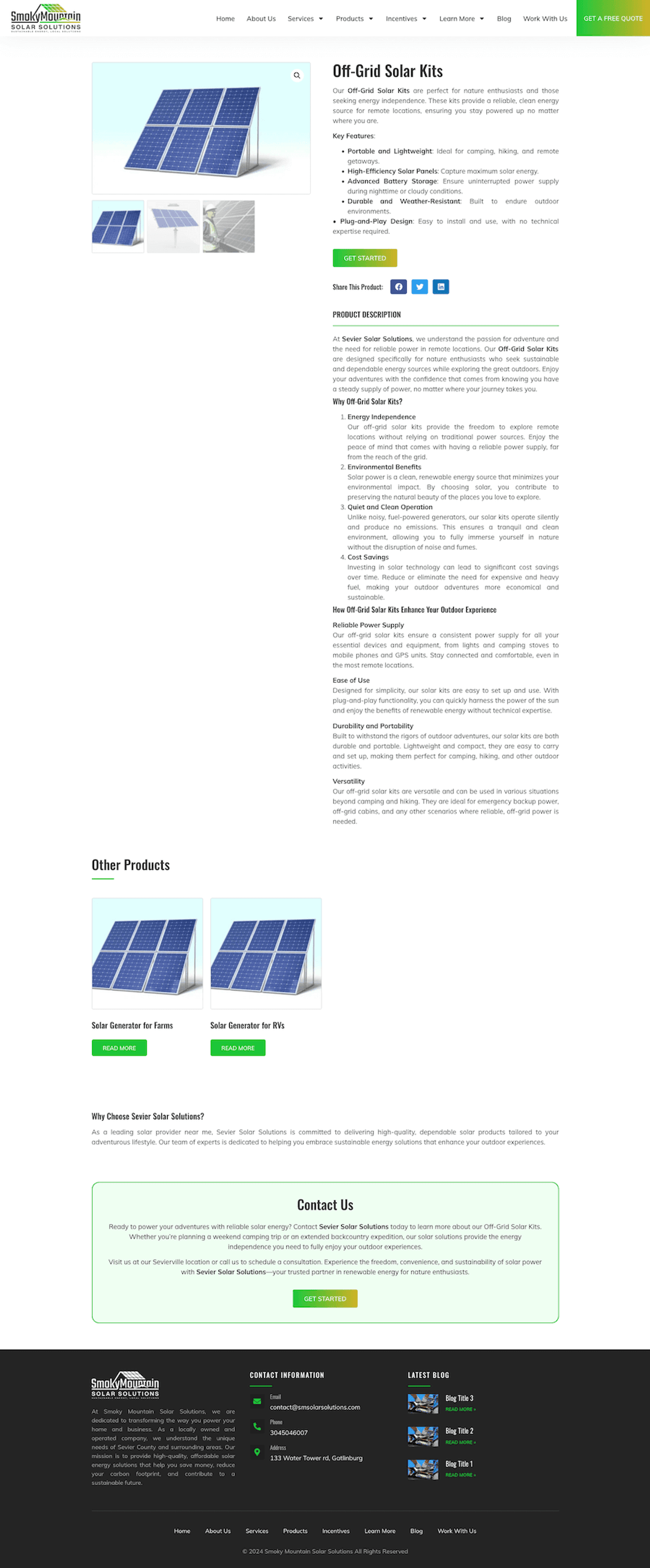 Smoky Mountain Solar Solutions — page 3