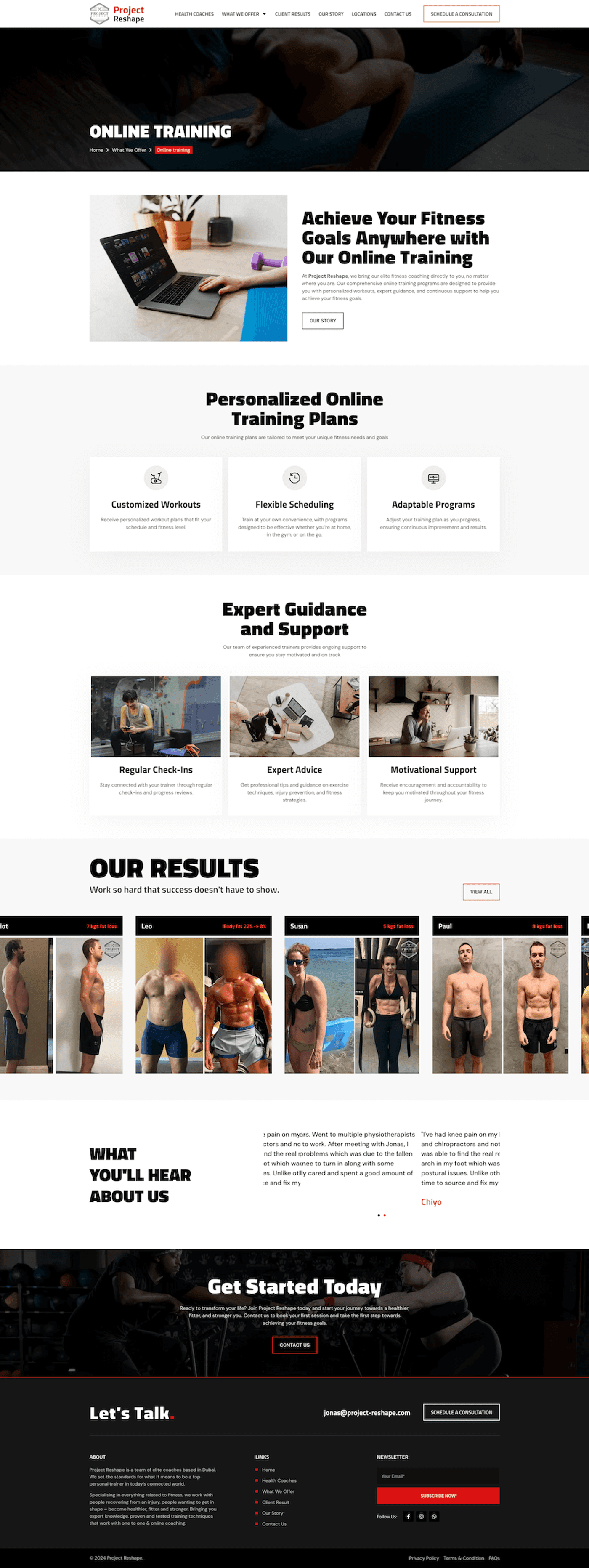 project reshape — page 4
