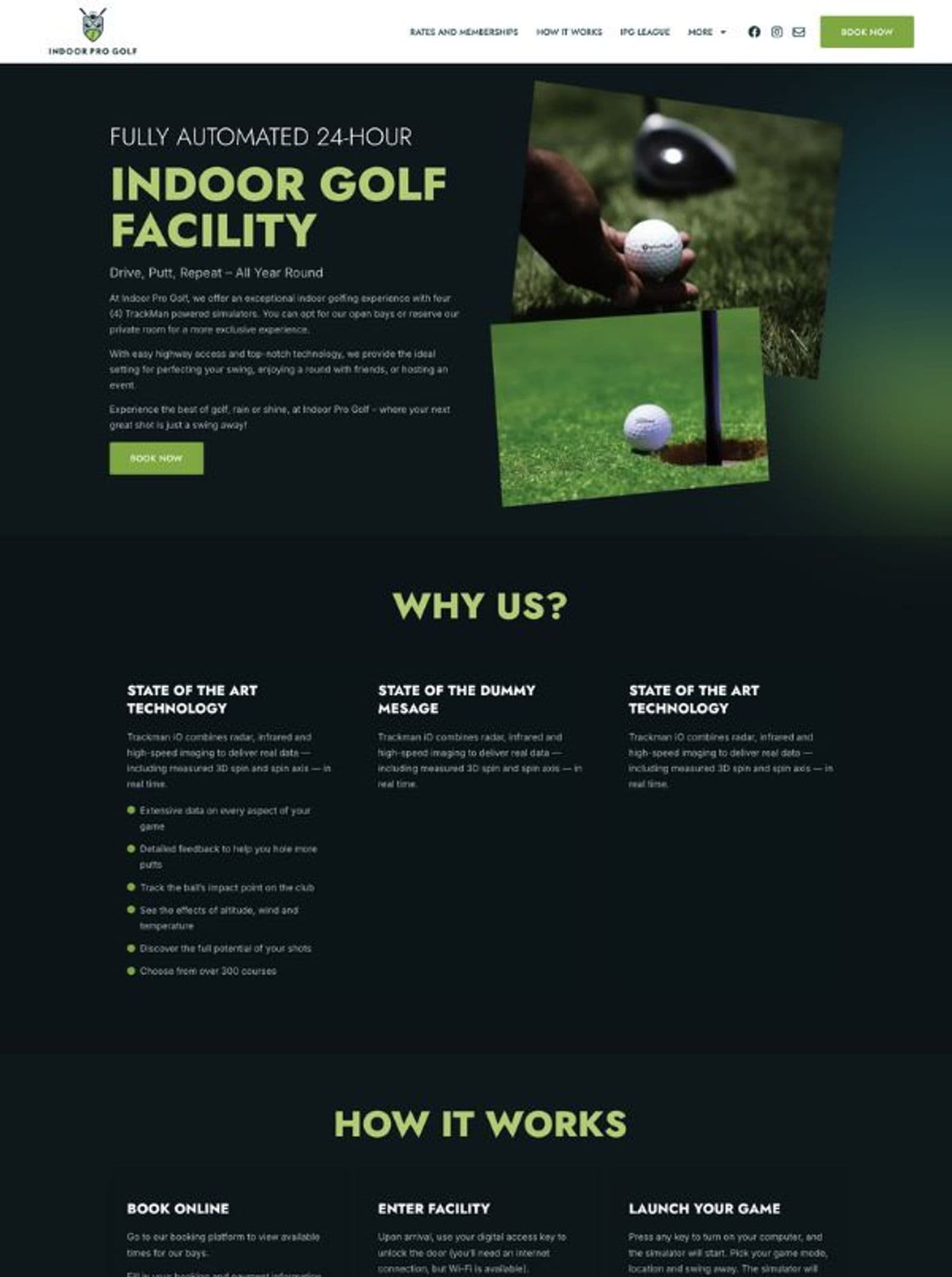 Indoor Pro Golf — page 3