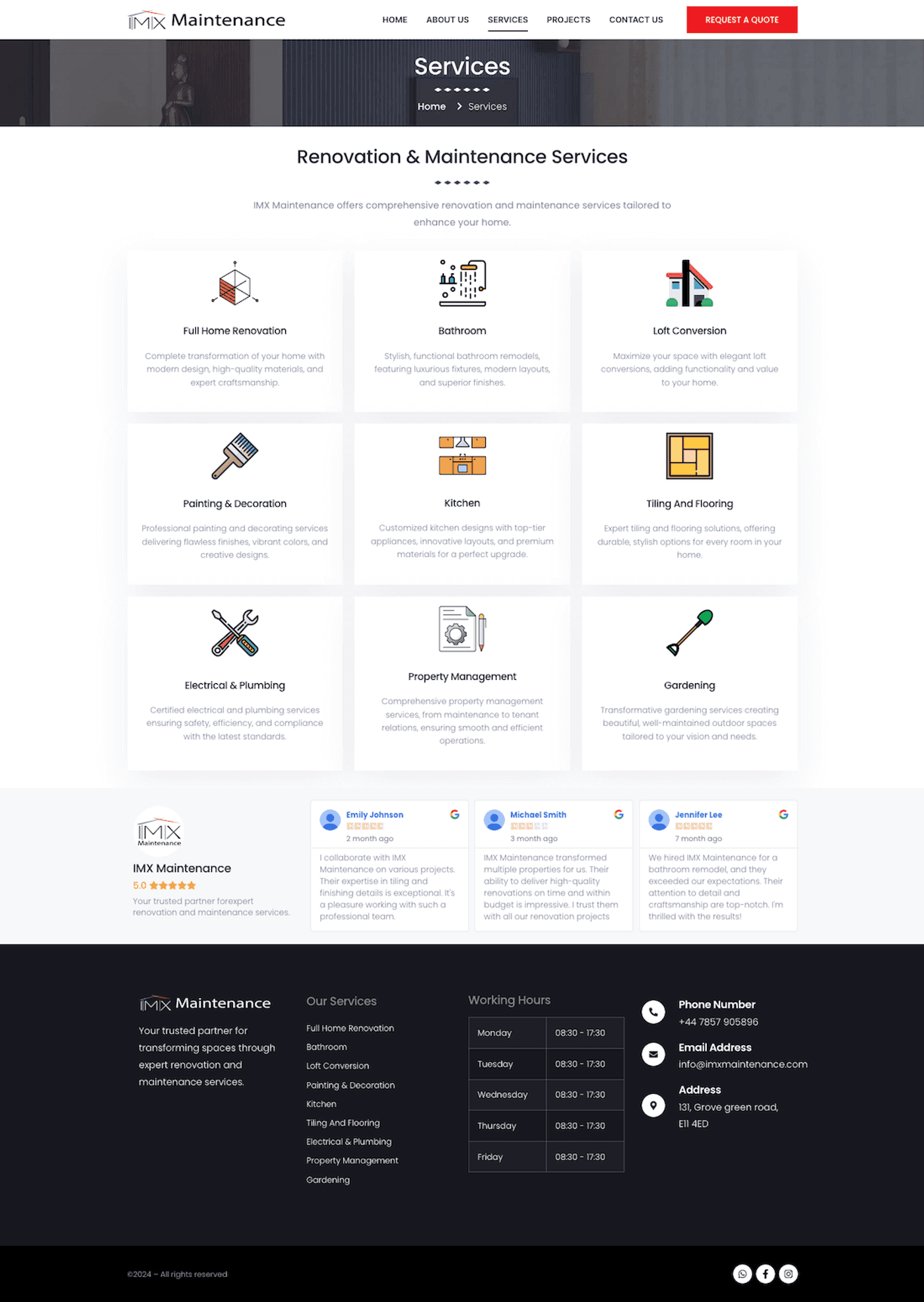 IMX Maintenance — page 8
