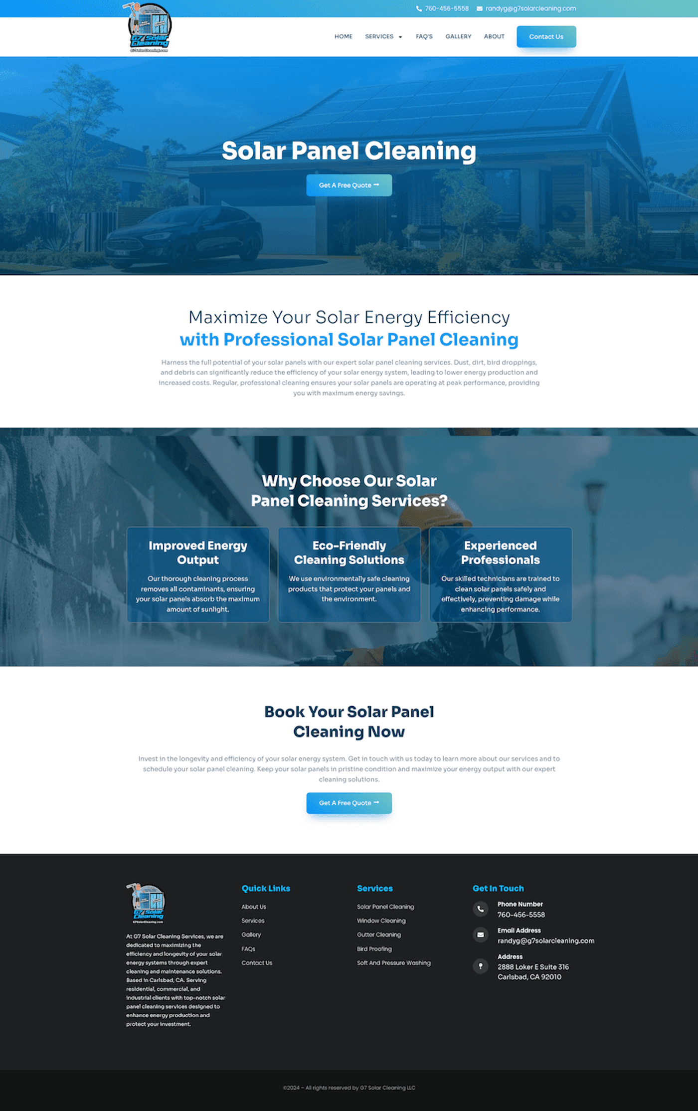 G7 Solar Cleaning — page 2