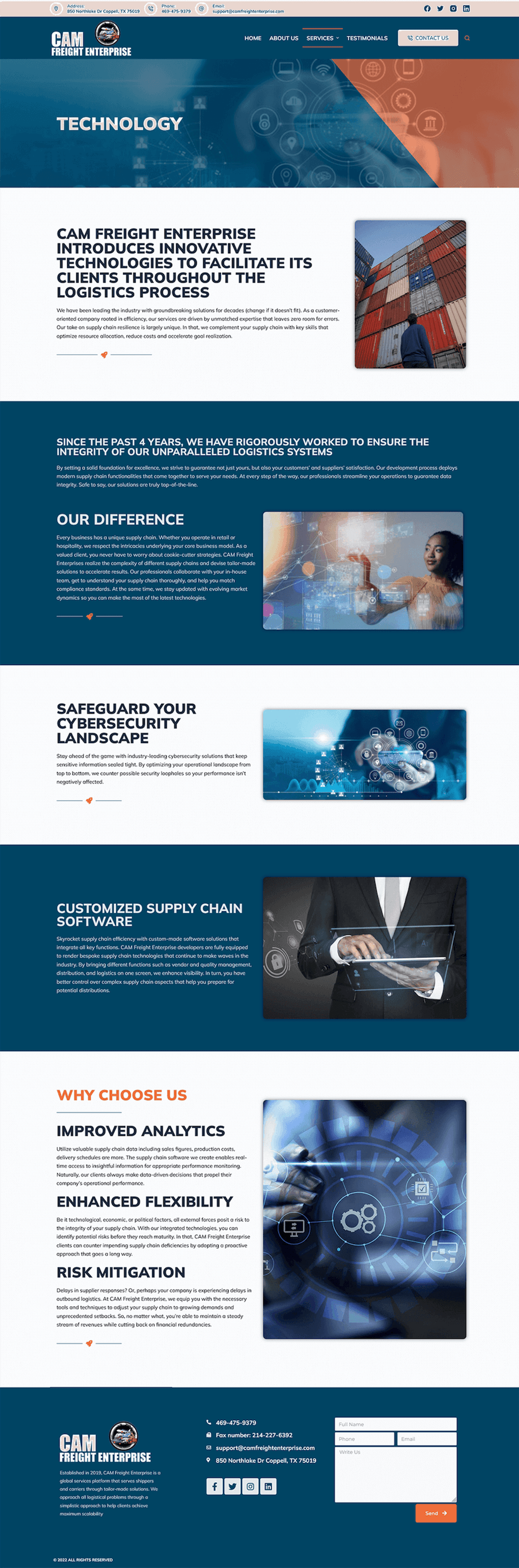 Cam Fright Enterprise — full page
