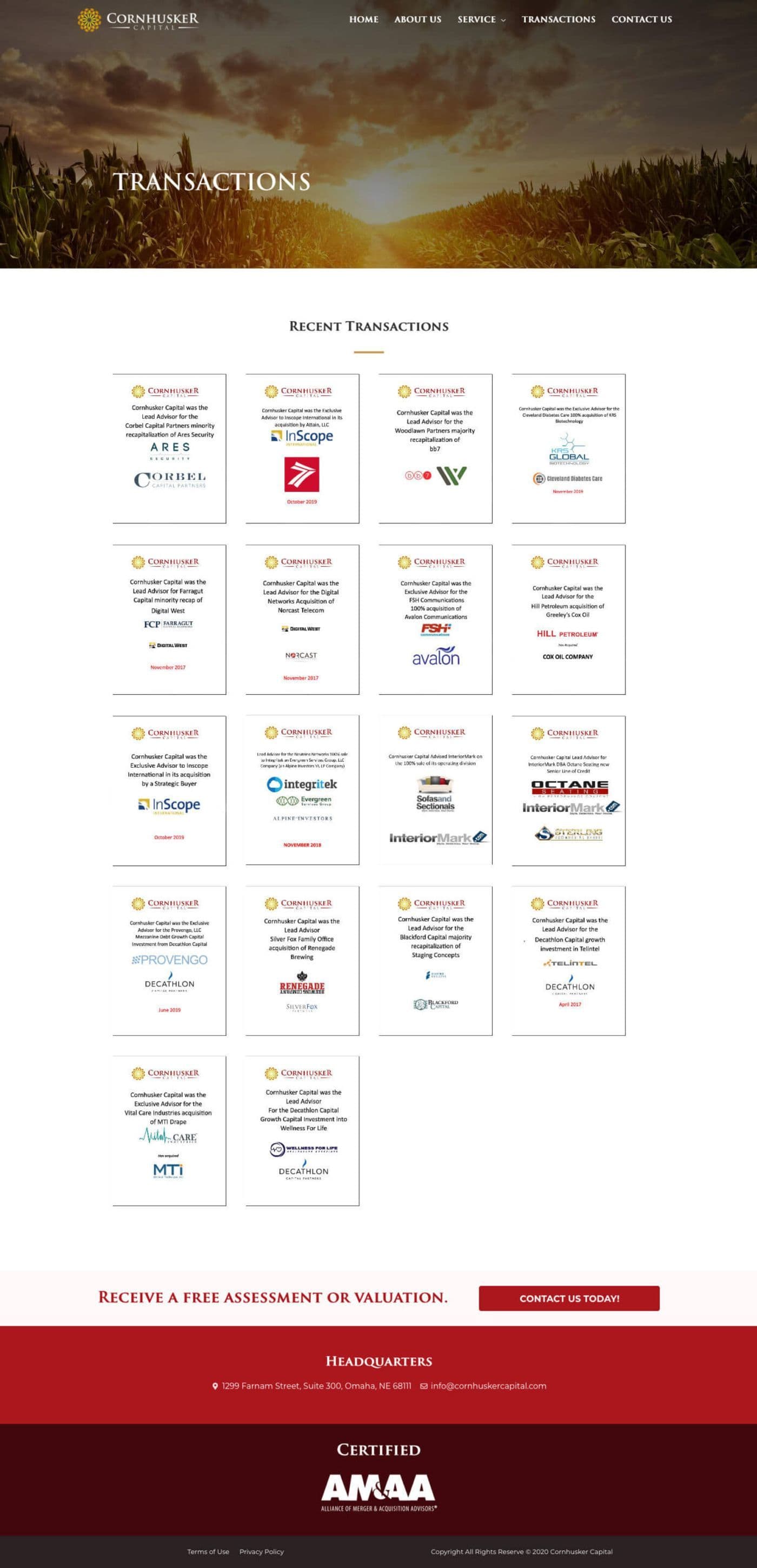 Cornhusker Capital — page 3
