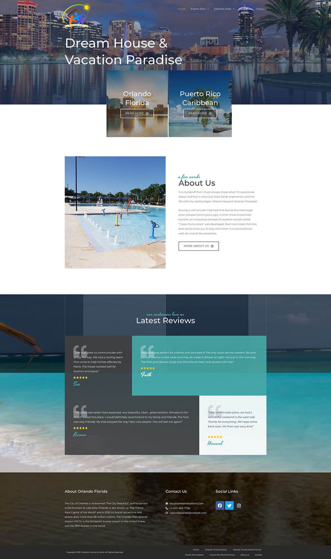 Vacation Home To Rent — full page