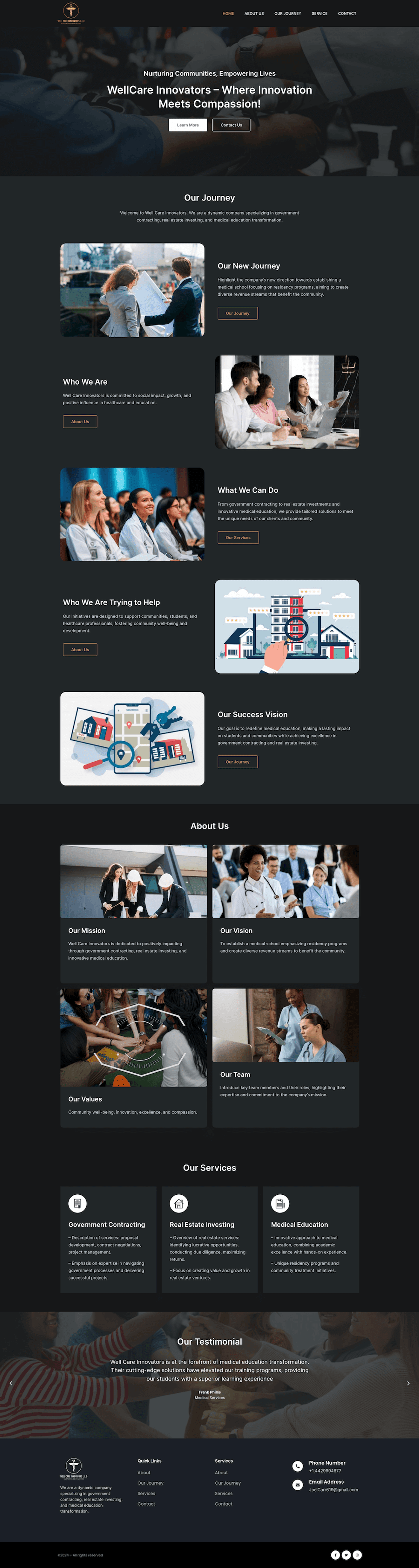 Well Care Innovators — full page